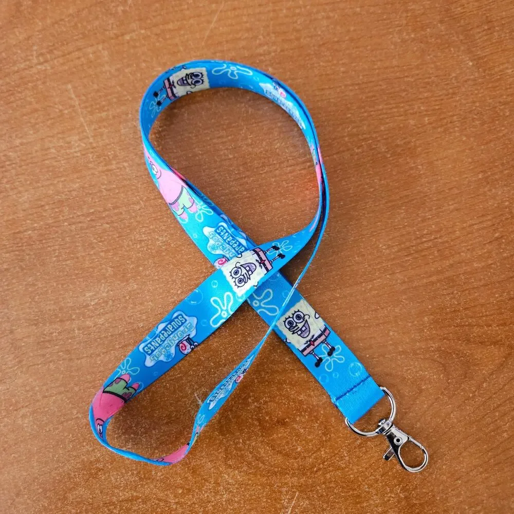 SpongeBob SquarePants Lanyard — Best Friends Forever Under the Sea